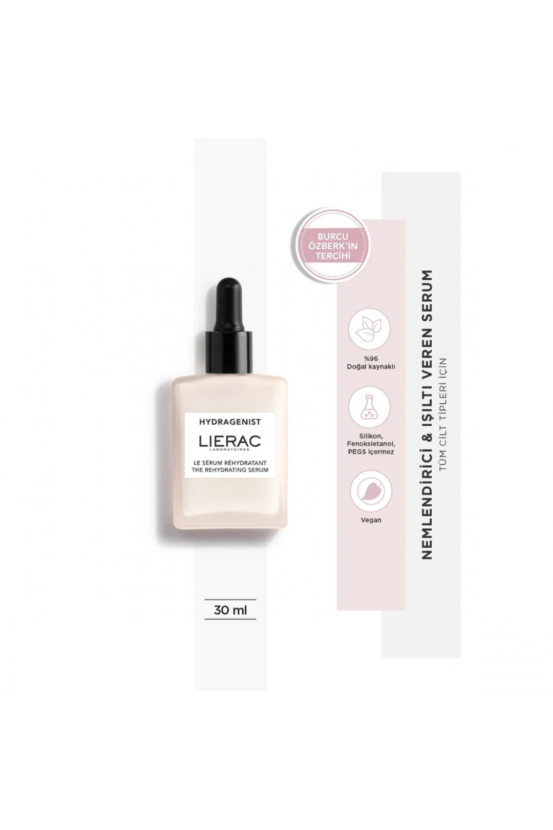 Lierac Hydragenist Tüm Cilt Tipleri İçin Nemlendirici Serum 30 ml