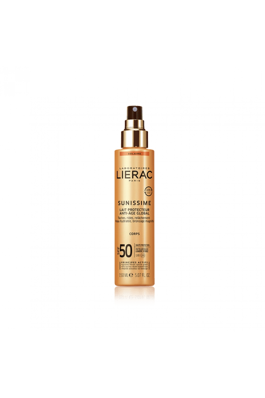 Lierac Sunissime SPF 50 Energizing Protective Milk Güneş Sütü150 ml