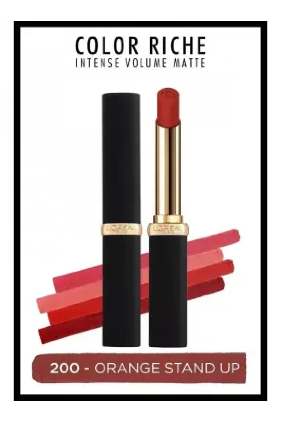 Loreal Paris Color Riche Intense Volume Matte Ruj - 200 Orange Stand Up