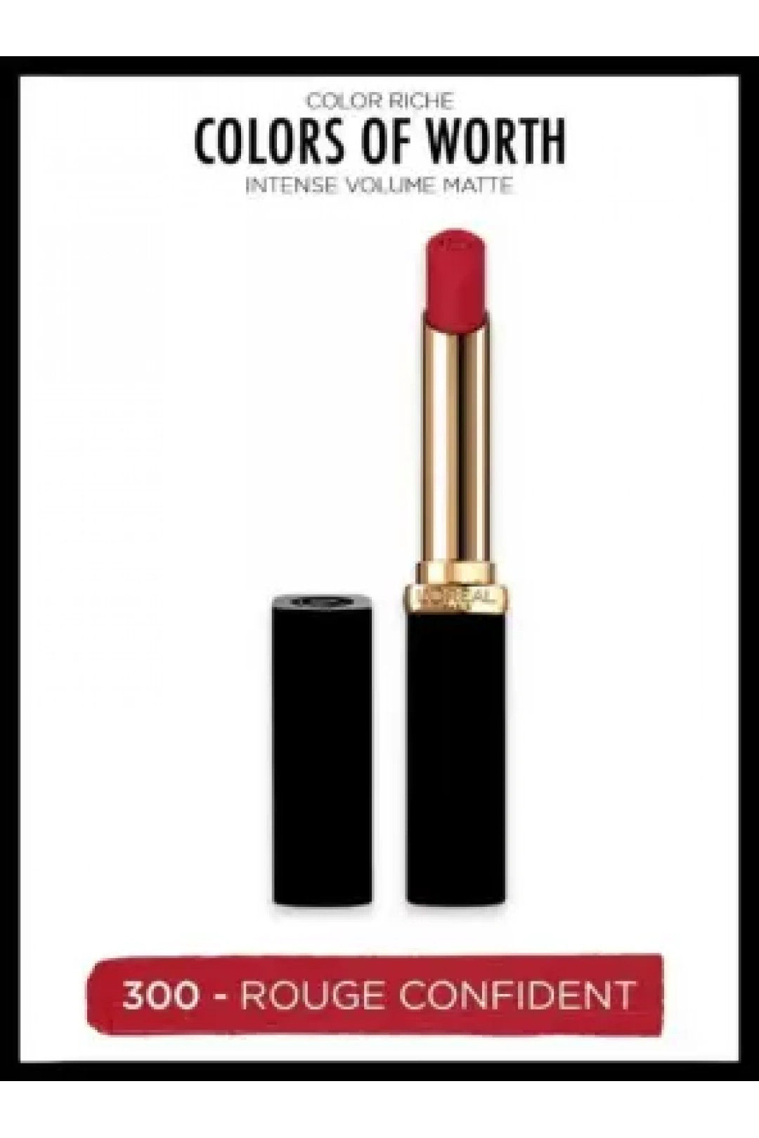 Loreal Paris Color Riche Intense Volume Matte Ruj - 300 Rouge Confident