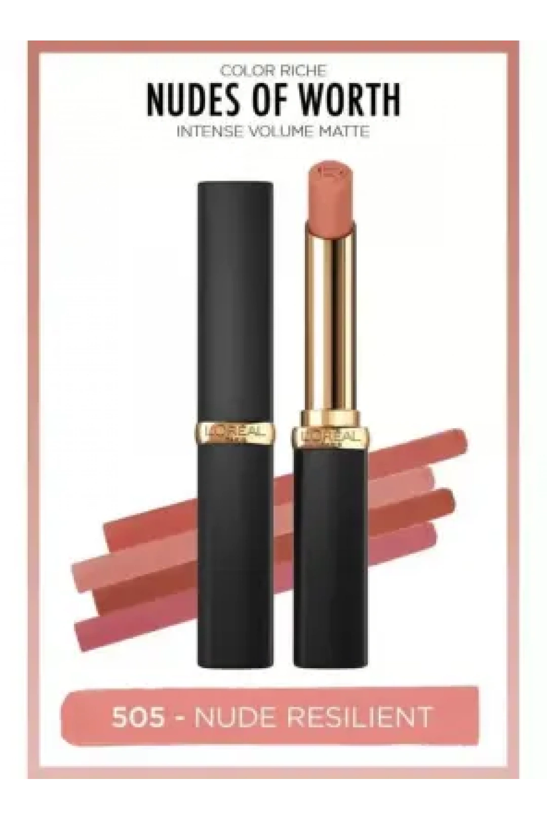 Loreal Paris Color Riche Intense Volume Matte Ruj - 505 Nude Resilient