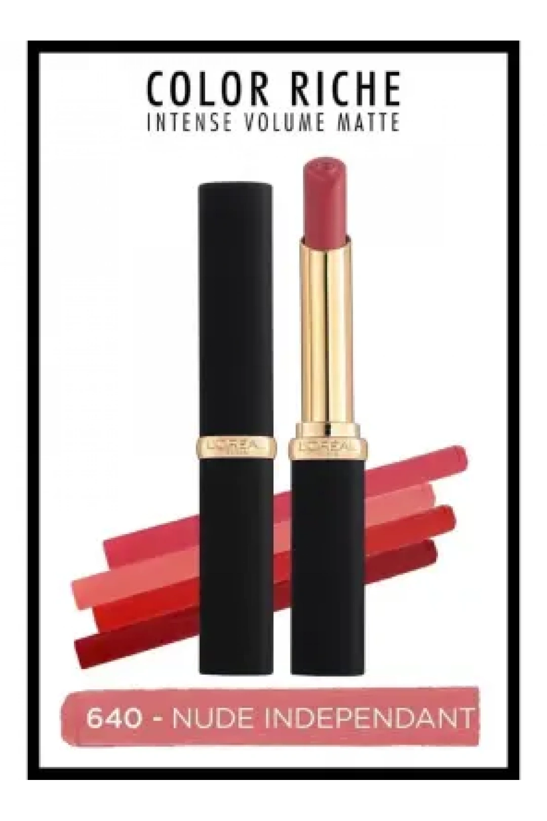 Loreal Paris Color Riche Intense Volume Matte Ruj - 640 Nude İndependant