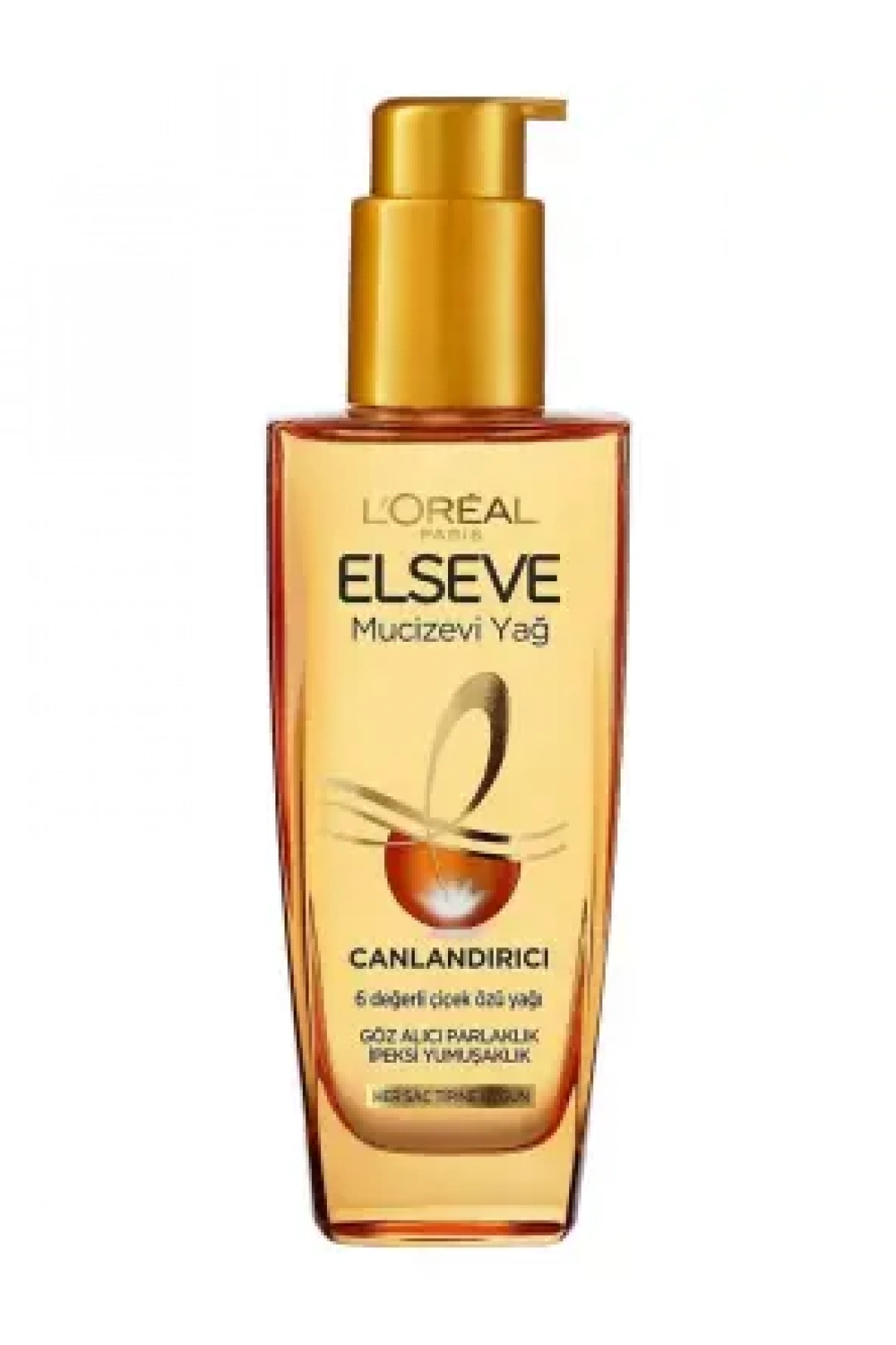 Loreal Paris Elseve Mucizevi Canlandırıcı Bakım Yağı 100 ml - Her Saç Tipi