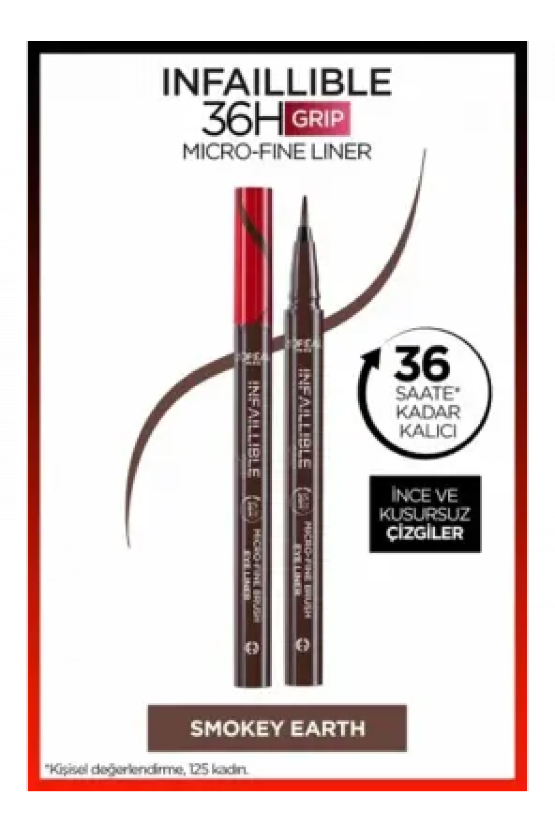 Loreal Paris Infaillible 36H Grip Micro Fine Eyeliner 03 ANCIENT ROSE -Pembe-