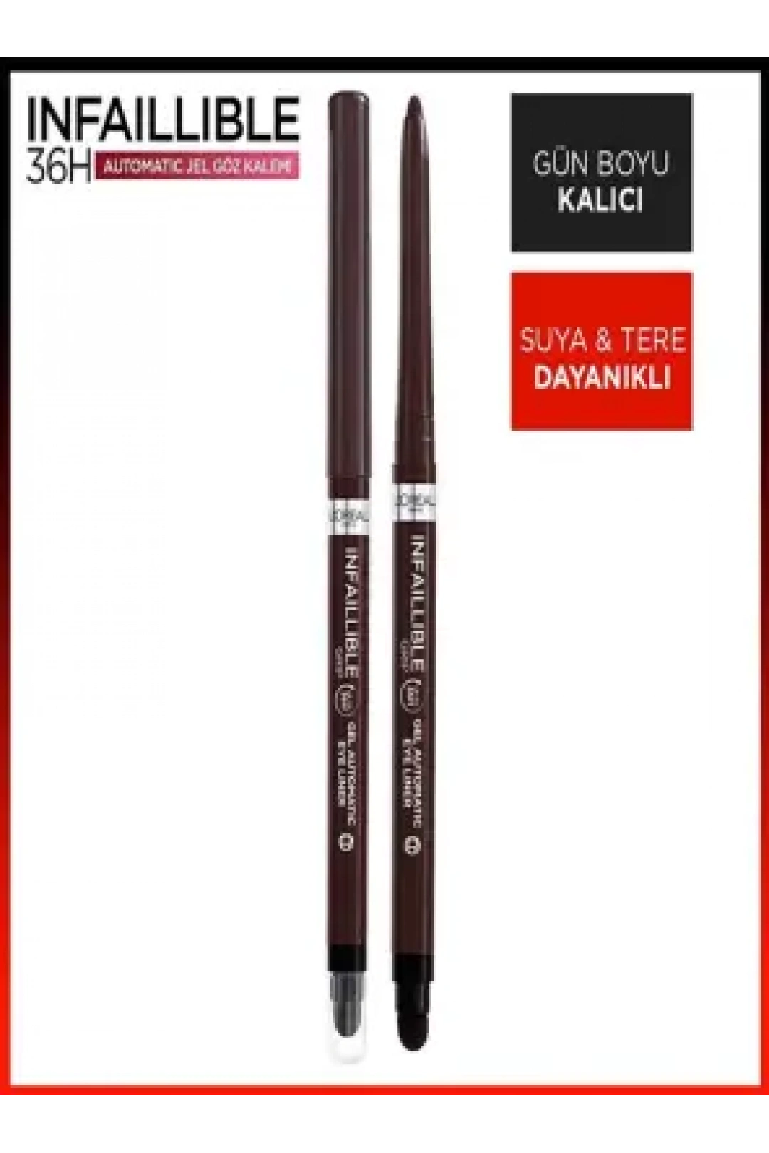 Loreal Paris Infaillible Automatic Jel Göz Kalemi - Kahverengi