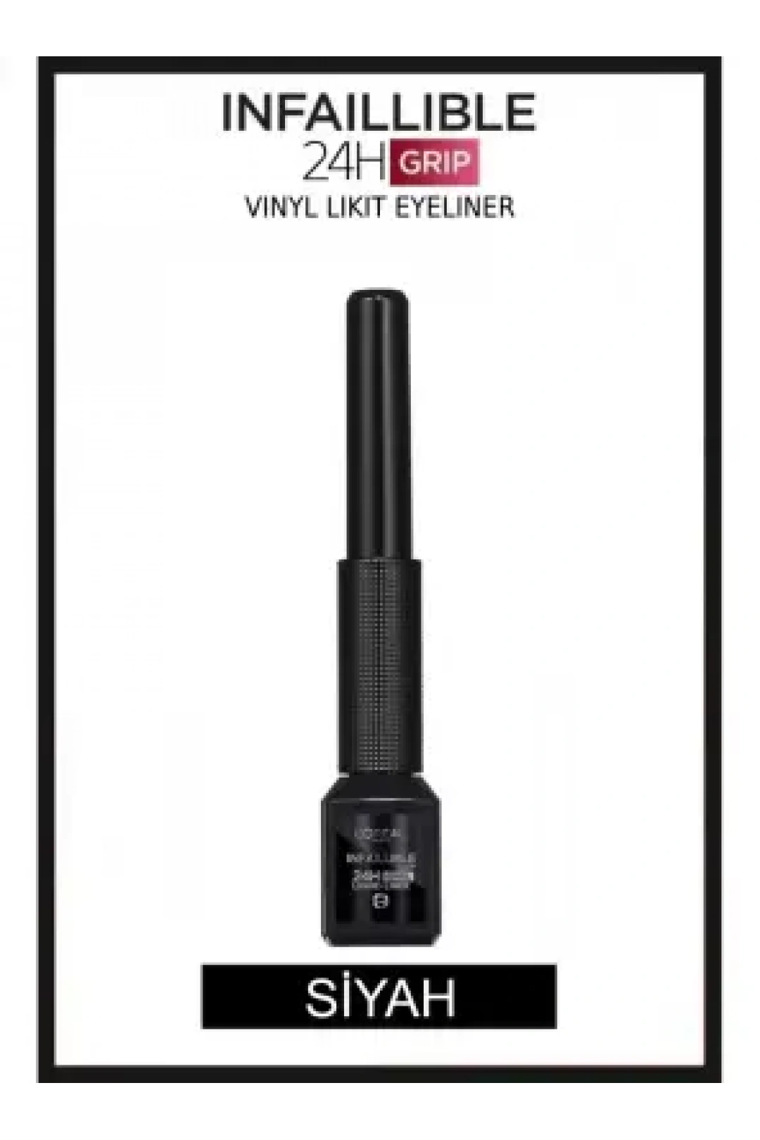Loreal Paris Infaillible Grip 24H Vinyl Likit Eyeliner - Siyah