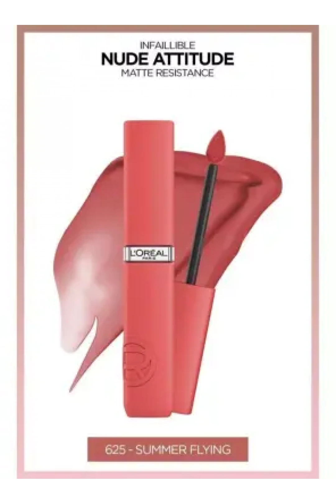 Loreal Paris Infaillible Matte Resistance Likit Mat Ruj - 625 Summer Flying