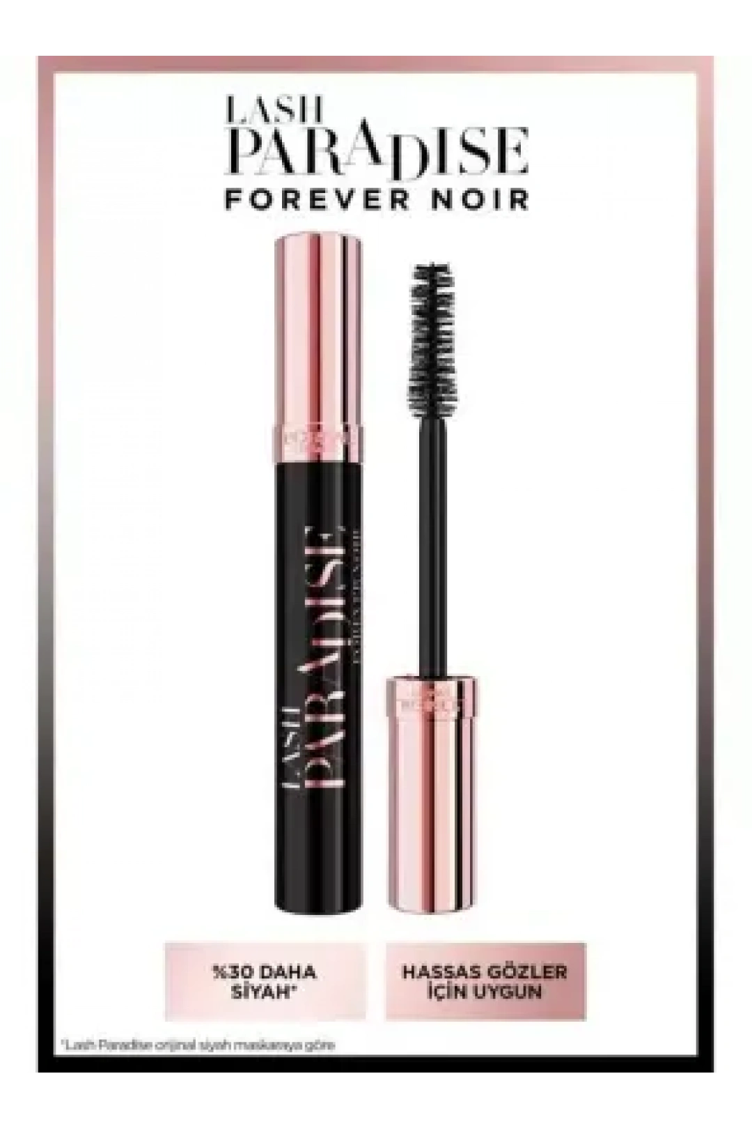 Loreal Paris Lash Paradise Maskara - Forever Noir