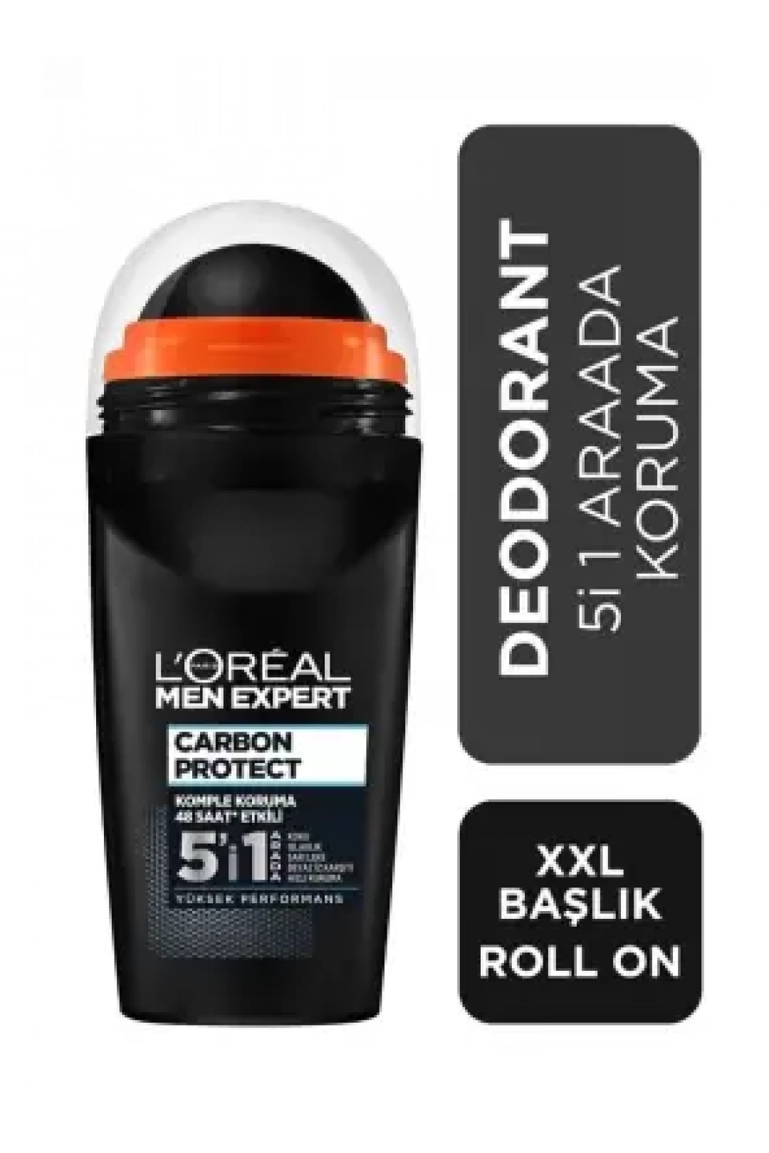 Loreal Paris Men Expert Carbon Protect 5in1 XXL Ball Roll On - Komple Koruma - 50 ml