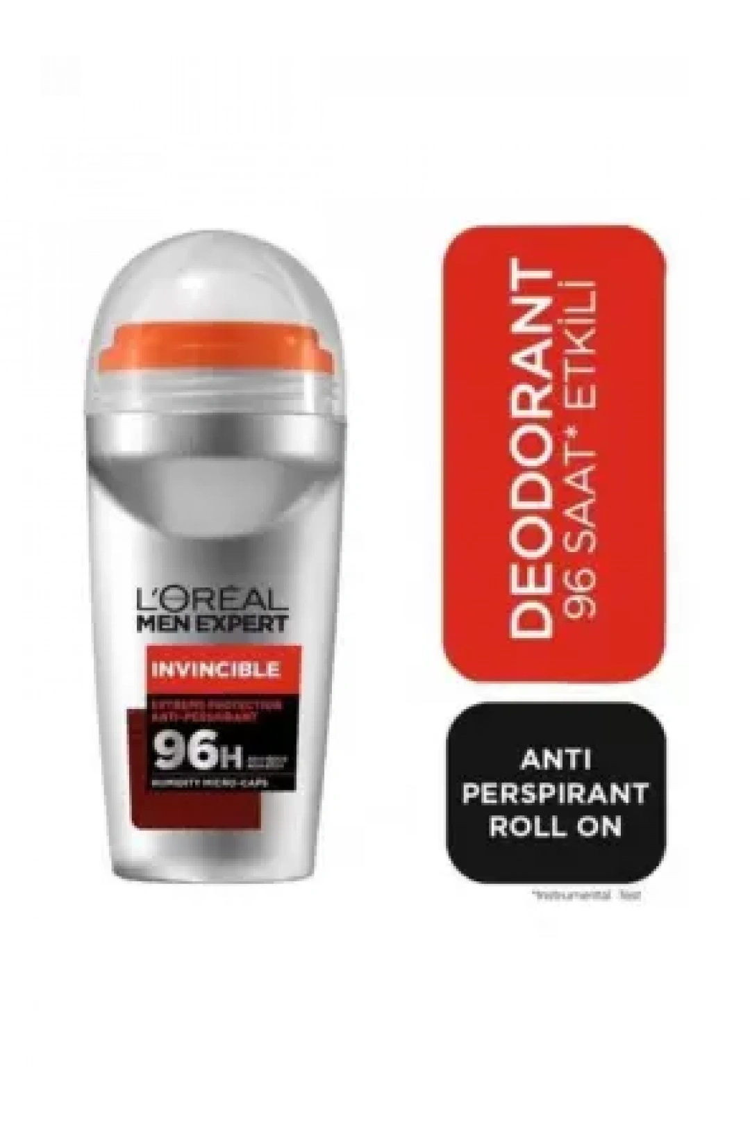 Loreal Paris Men Expert İnvincible 96 Saat XXL Ball Roll On - Koku ve Islaklık - 50 ml