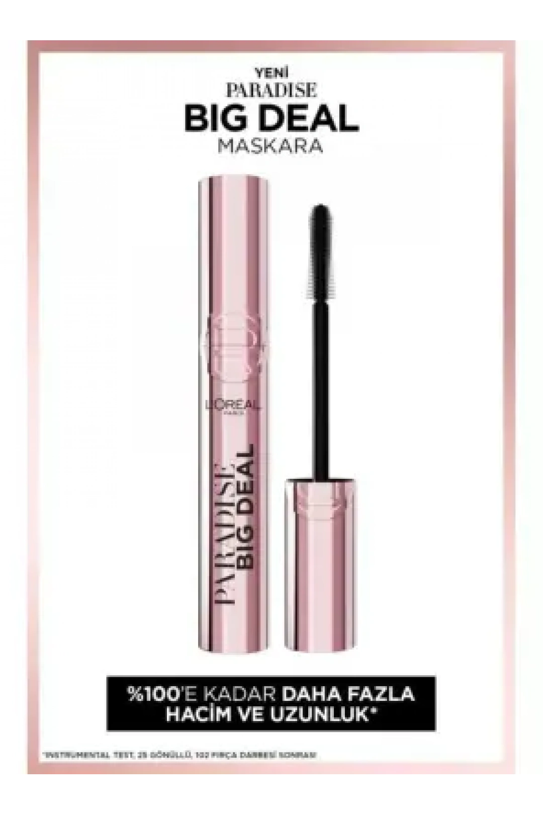 Loreal Paris Paradise Big Deal Maskara - Siyah