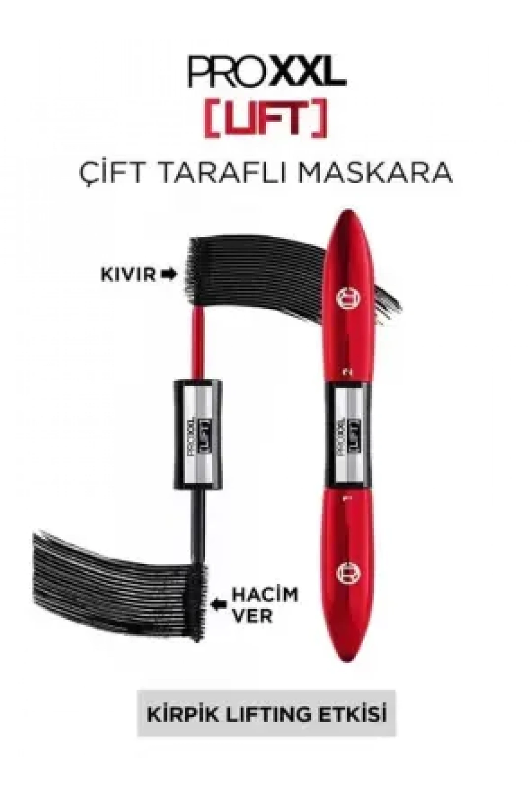 Loreal Paris Pro XXL Lift Çift Taraflı Maskara - Kirpik Lifting Etkisi 6.4 ml