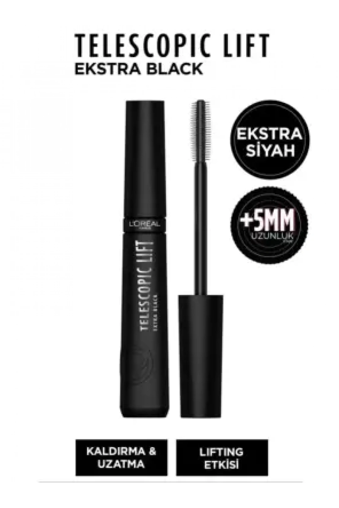 Loreal Paris Telescopic Lift Extra Black Maskara 9.9ml