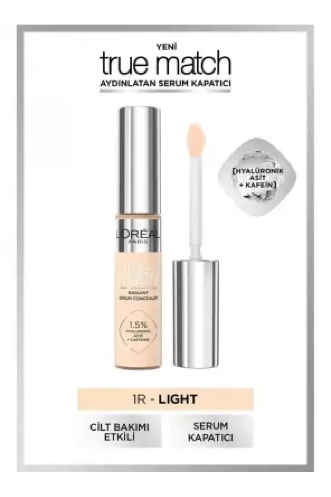 Loreal Paris True Match Aydınlatan Serum Kapatıcı - 1R Light