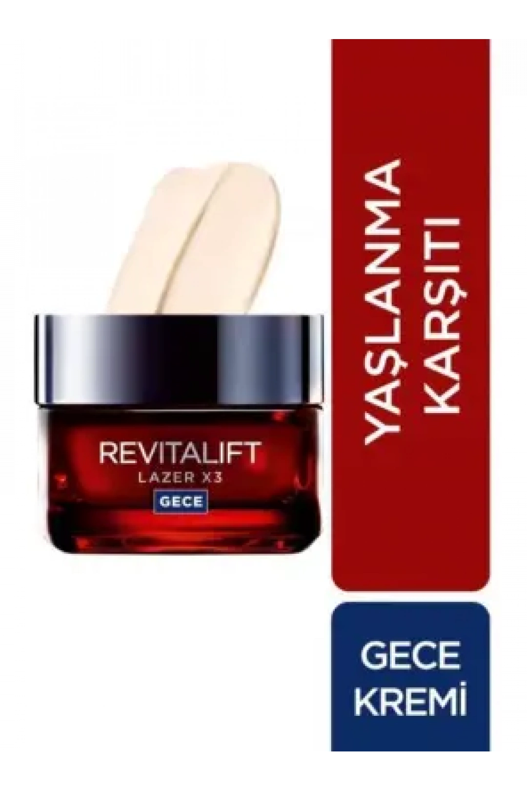 Loreal Revitalift Lazer X3 Yaşlanma Karşıtı Gece Bakım Kremi 50ml