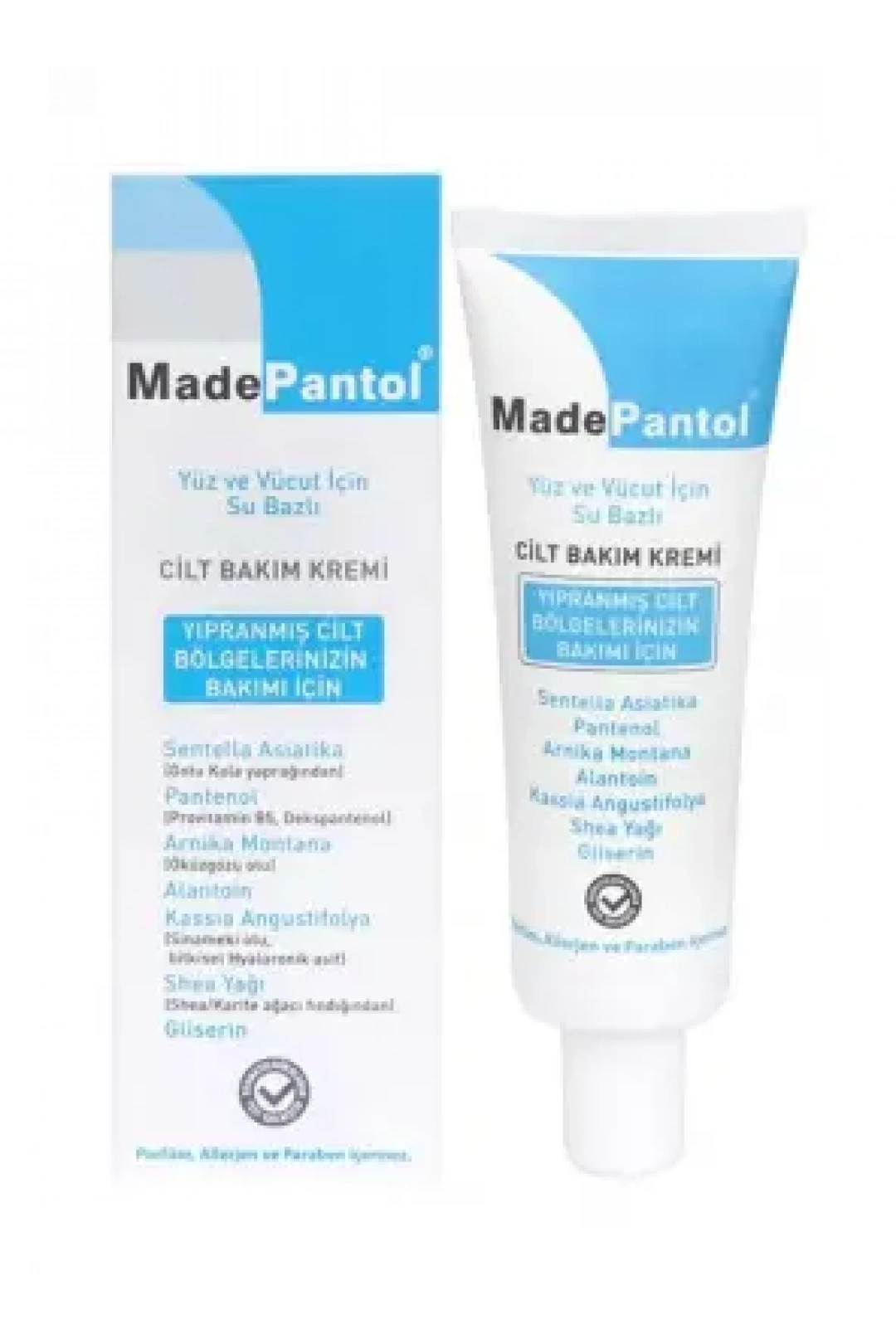 MadePantol Su Bazlı Cilt Bakım Kremi 50 ml