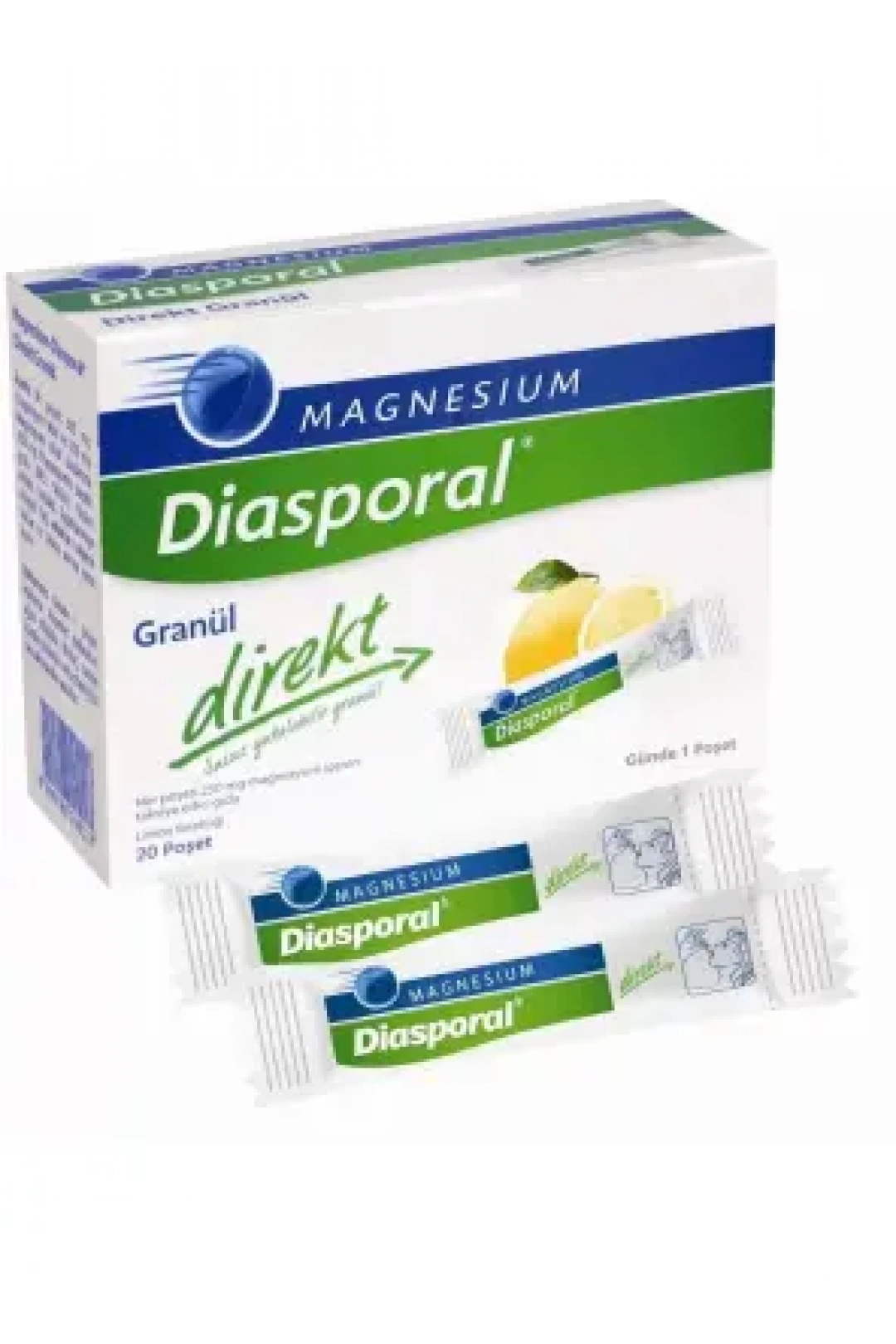 Magnesium Diasporal Direkt 20 Poşet Granül