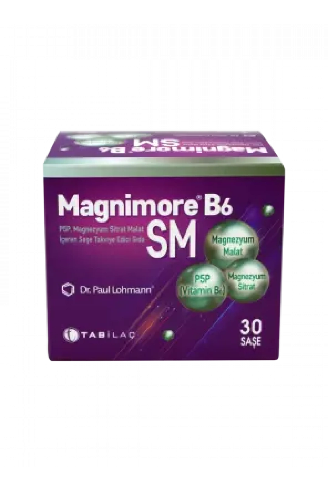 Magnimore B6 SM Takviye Edici Gıda 30 Şase
