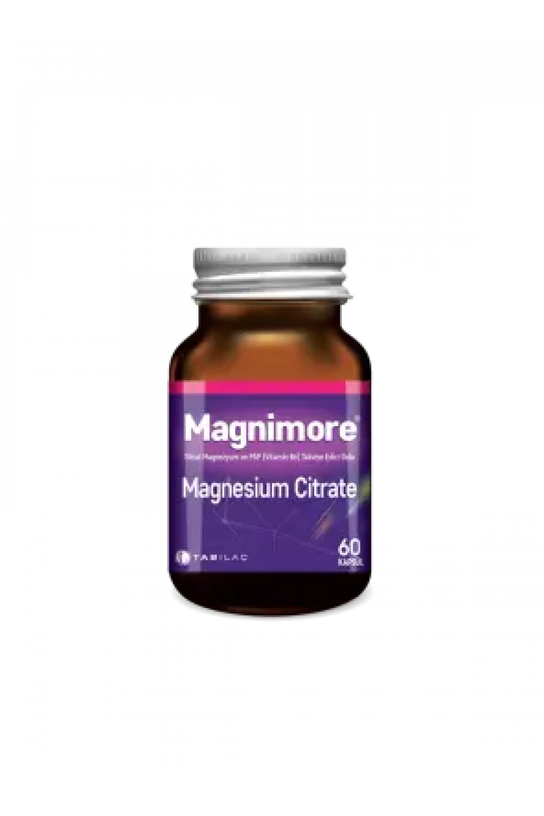Magnimore Magnesium Citrate&P5P 60 Kapsül