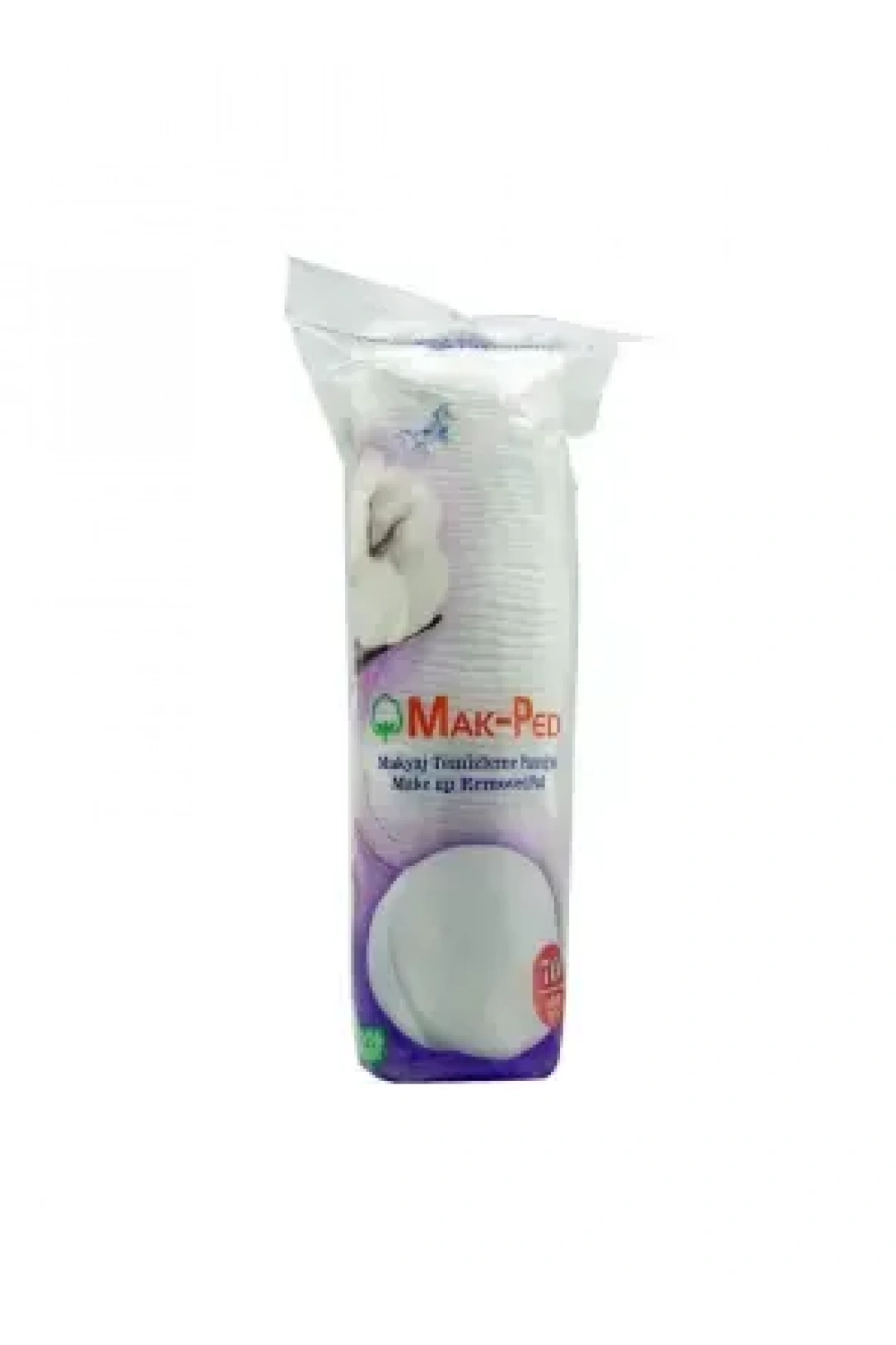 Mak-Ped Makyaj Temizleme Pamuğu 70 Adet