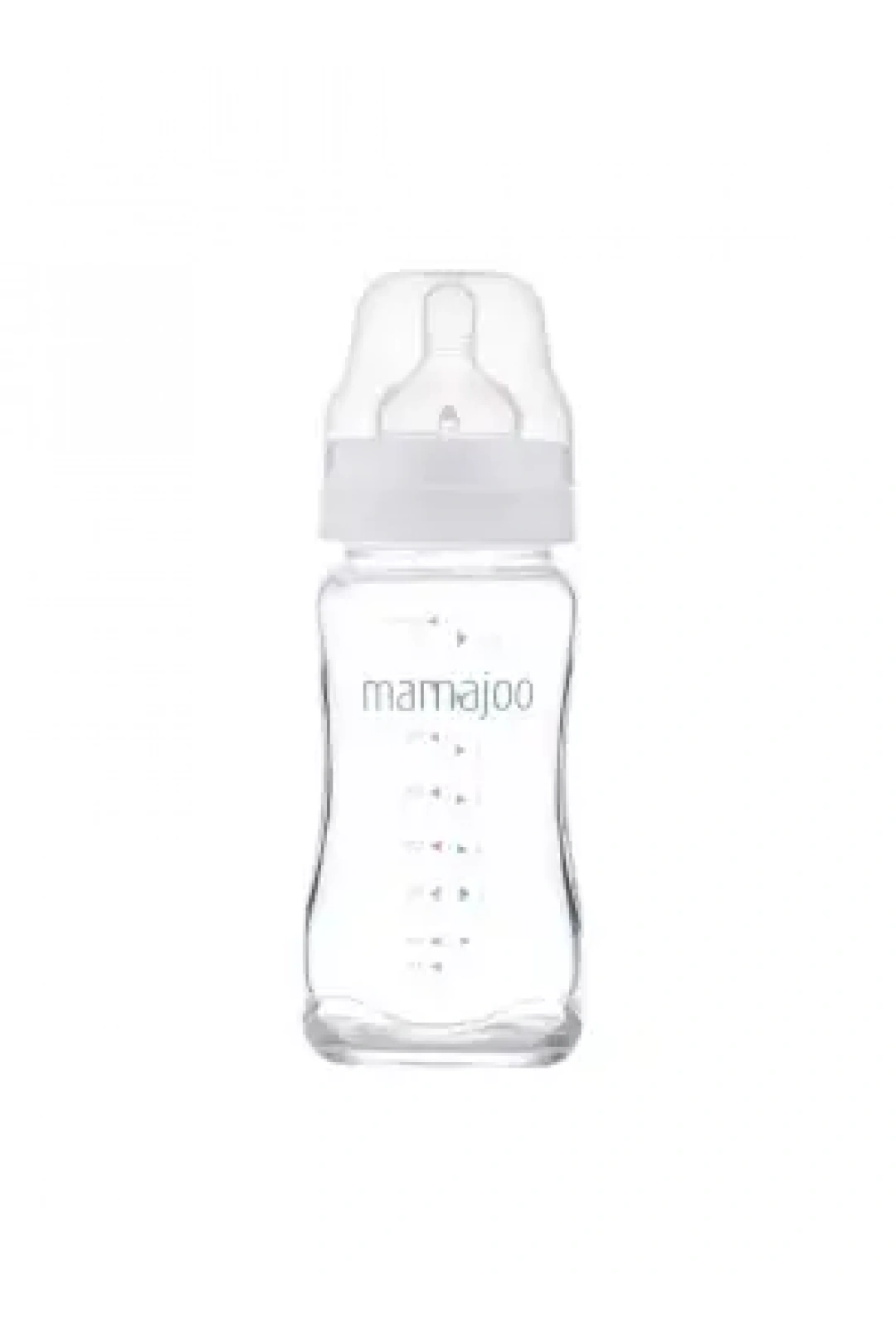 Mamajoo Cam Biberon 240 ml & Anti-Kolik Biberon Emziği No:2 / M