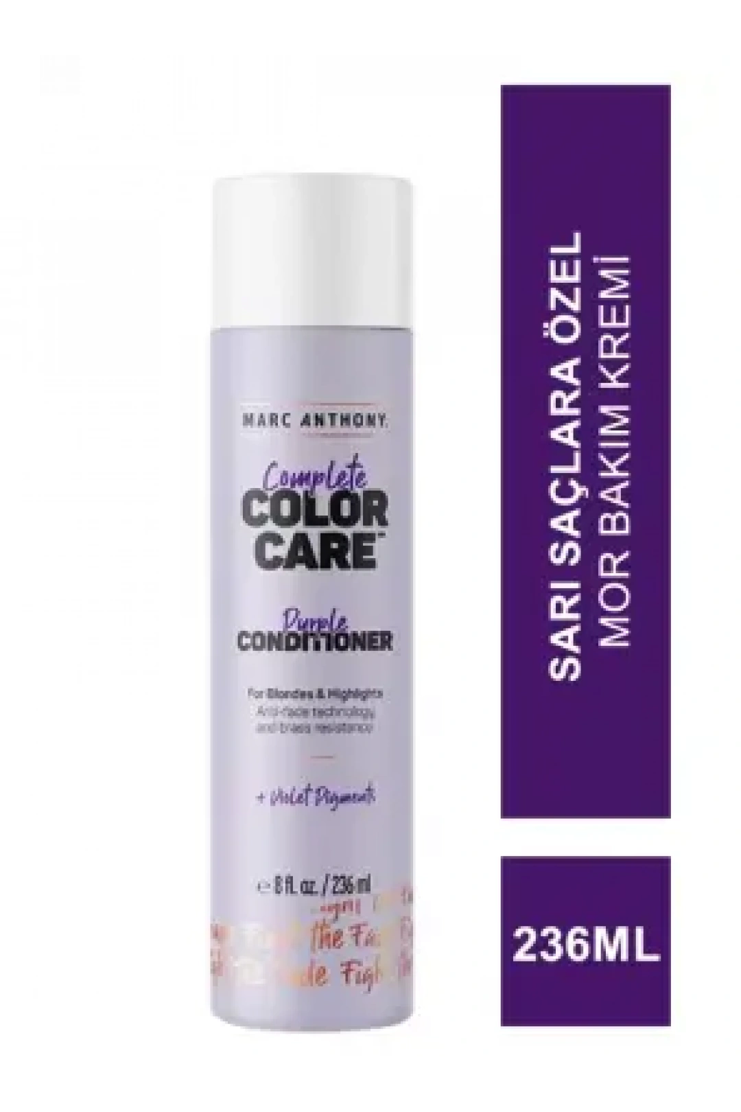 Marc Anthony Complete Color Care Purple Conditioner Sarı Saçlara Özel Mor Bakım Kremi 236 ml