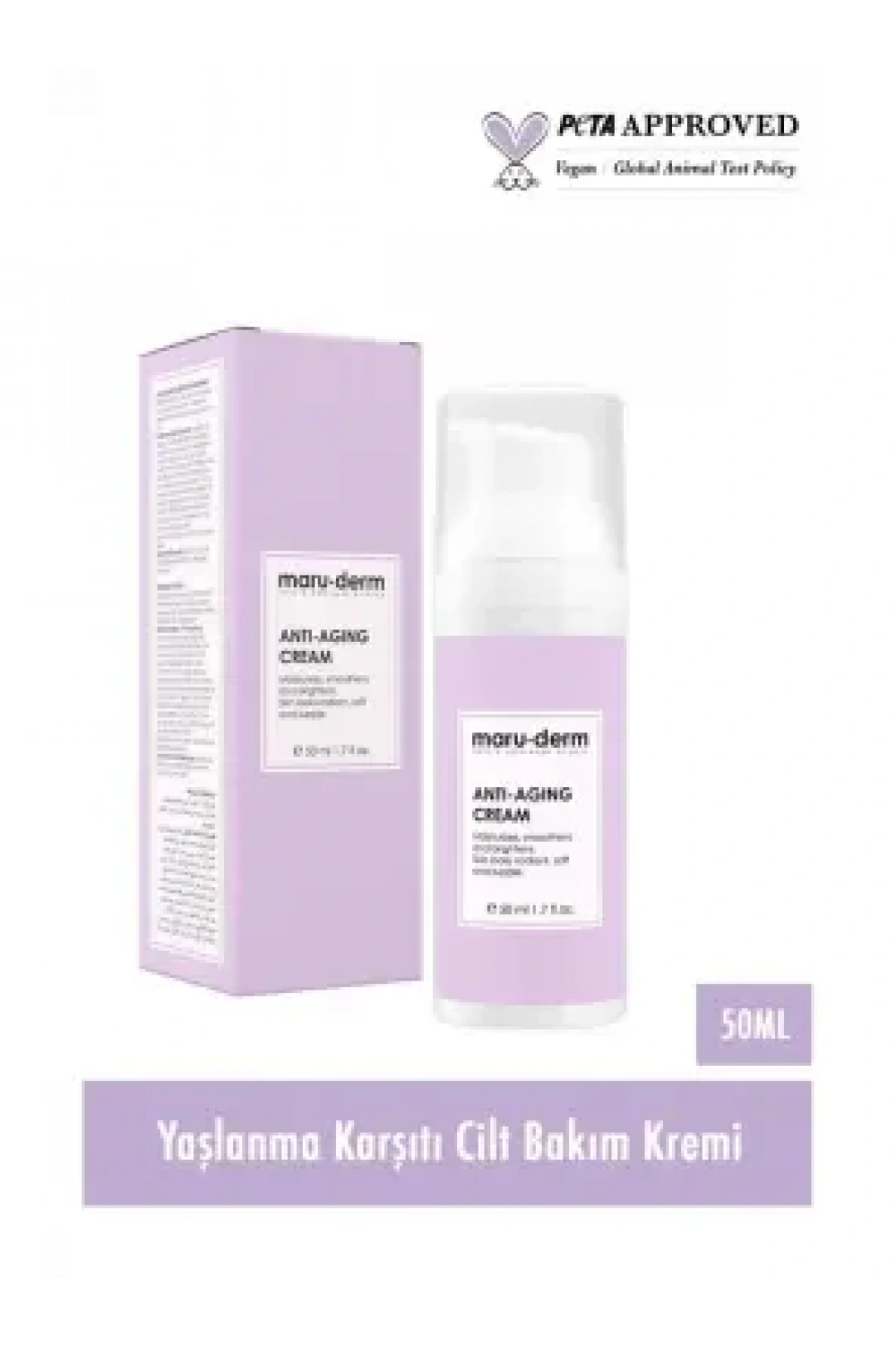 Maruderm Anti-Age Kırışıklık Karşıtı Cilt Bakım Kremi 50 ml