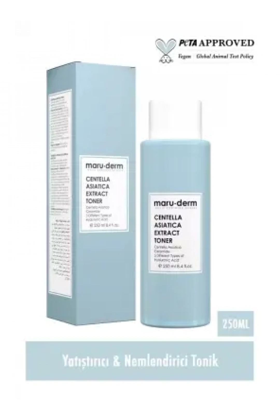 Maruderm Centella Asiatica Yatıştırıcı & Ceramide Nemlendirici Tonik 250 Ml