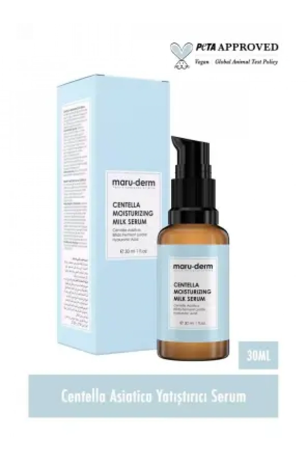 Maruderm Centella Asiatica Yatıştırıcı Nemlendirici Milk Serum 30 Ml