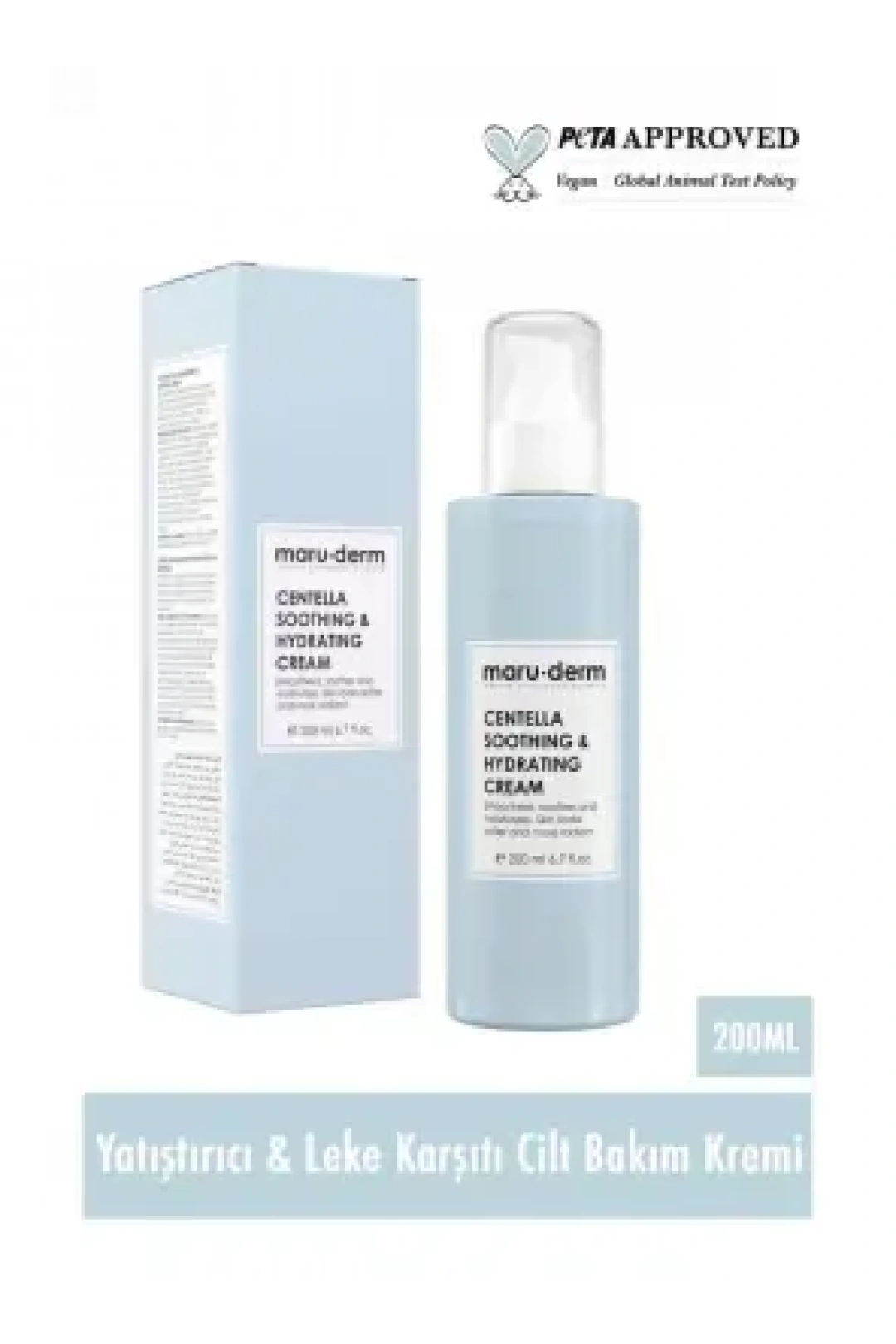 Maruderm Cica Centella Cilt Bakım Kremi 200 Ml