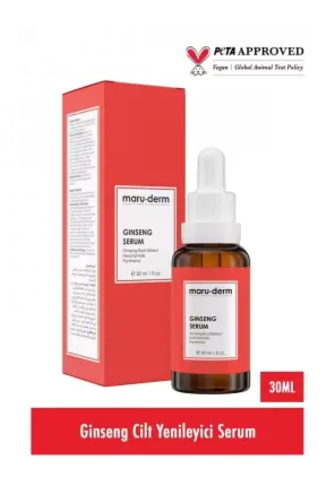 Maruderm Ginseng Cilt Yenileyici Serum 30 ml