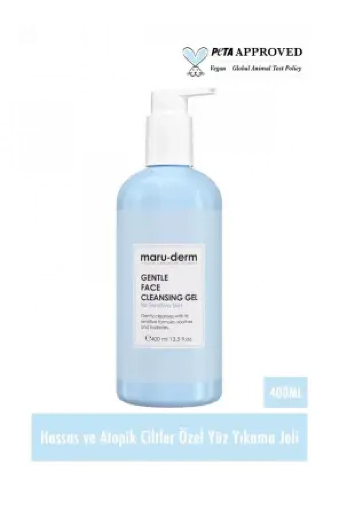 Maruderm Hassas Ve Atopik Ciltler Için Yüz Temizleme Jeli 400 ml