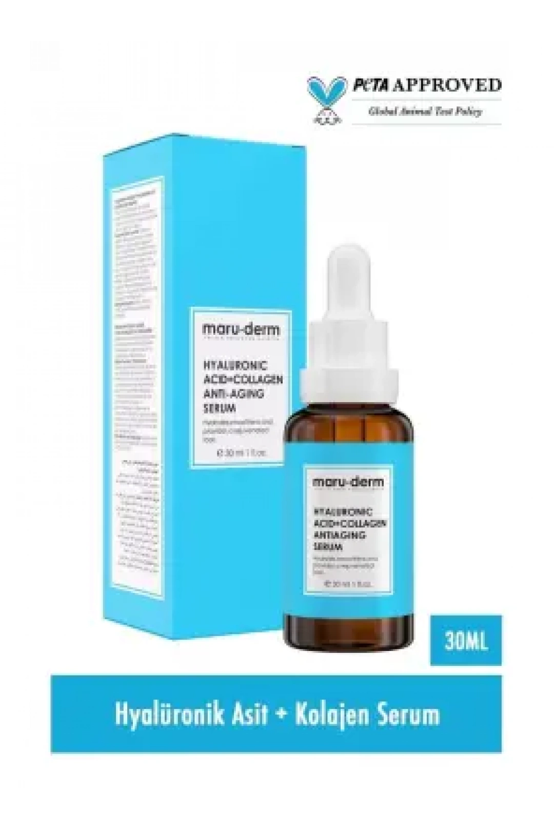 Maruderm Hyalüronik Asit & Kolajen Cilt Bakım Serumu 30 ml