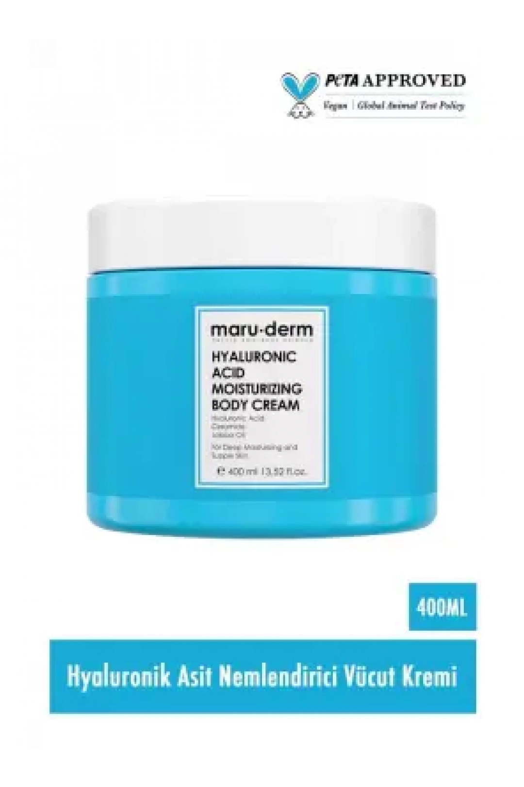 Maruderm Hyaluronik Asit Nemlendirici Vücut Kremi 400 ML