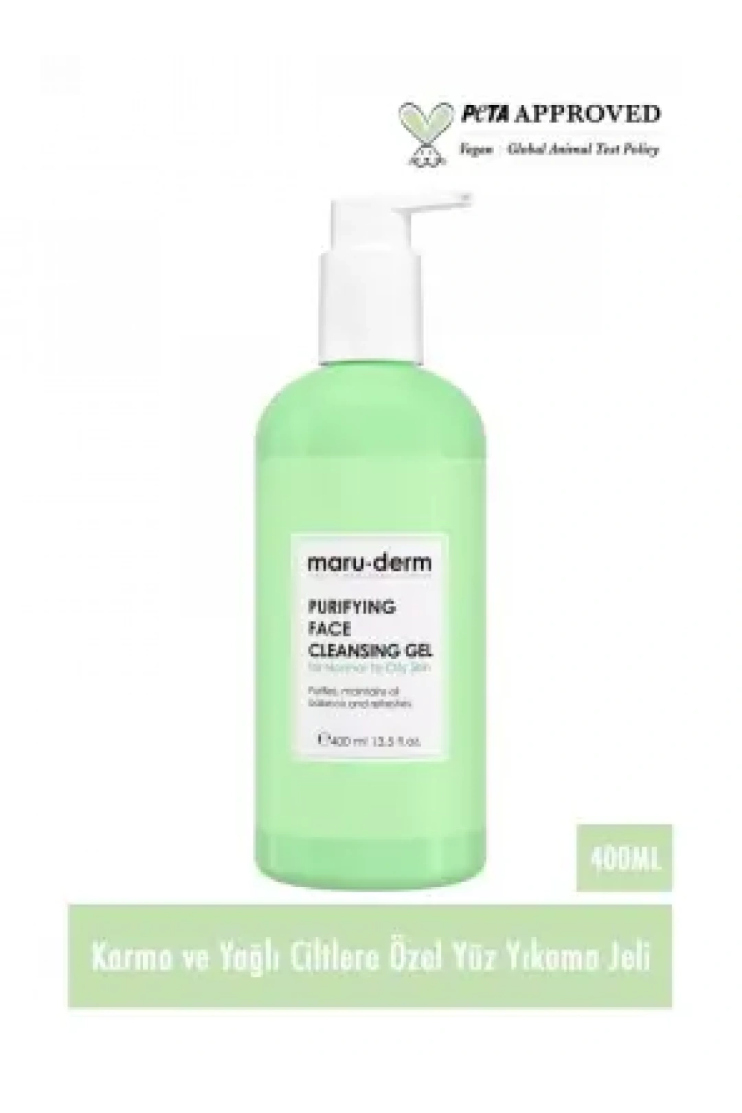 Maruderm Karma Ve Yağlı Ciltlere Özel Salisilik Asit Yüz Temizleme Jeli 400 ml