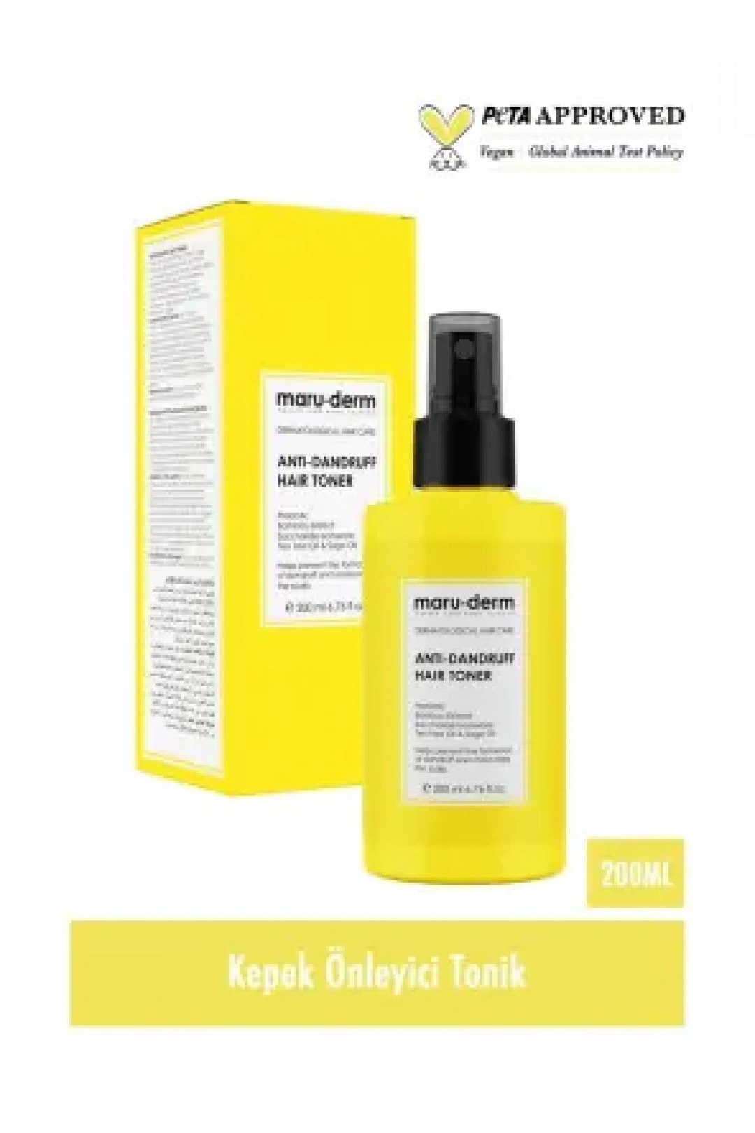 Maruderm Kepek Karşıtı Saç Bakım Toniği 200 ML