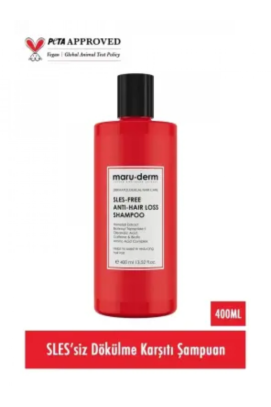 Maruderm Saç Dökülme Karşıtı Sülfatsız Şampuan 400 ml