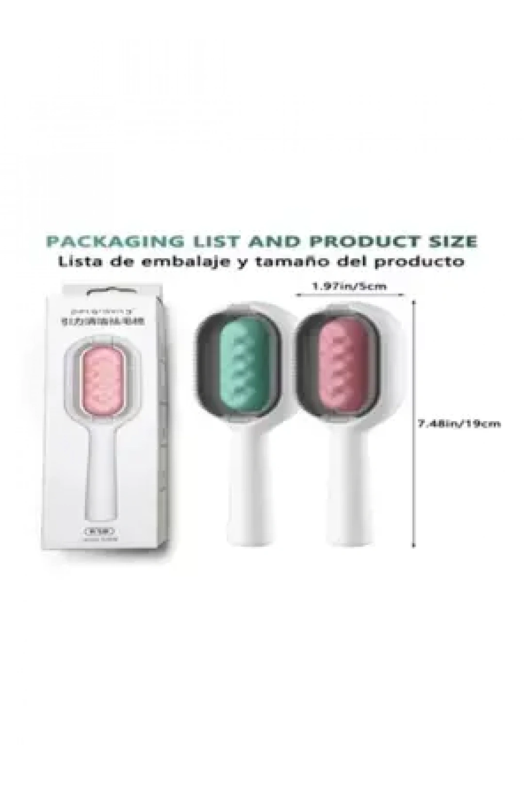 Masajlı Silikon Tüy Temizleme Fırçası