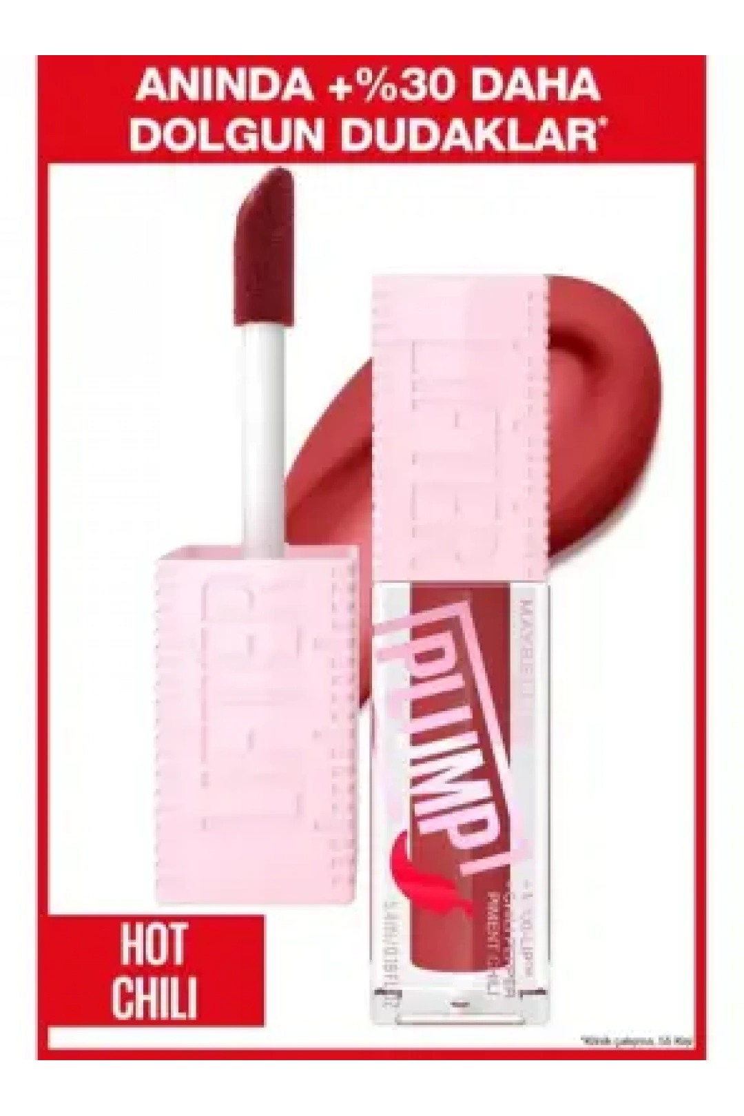 Maybelline Lifter Plump Dudak Parlatıcısı - Hot Chili - 006 -