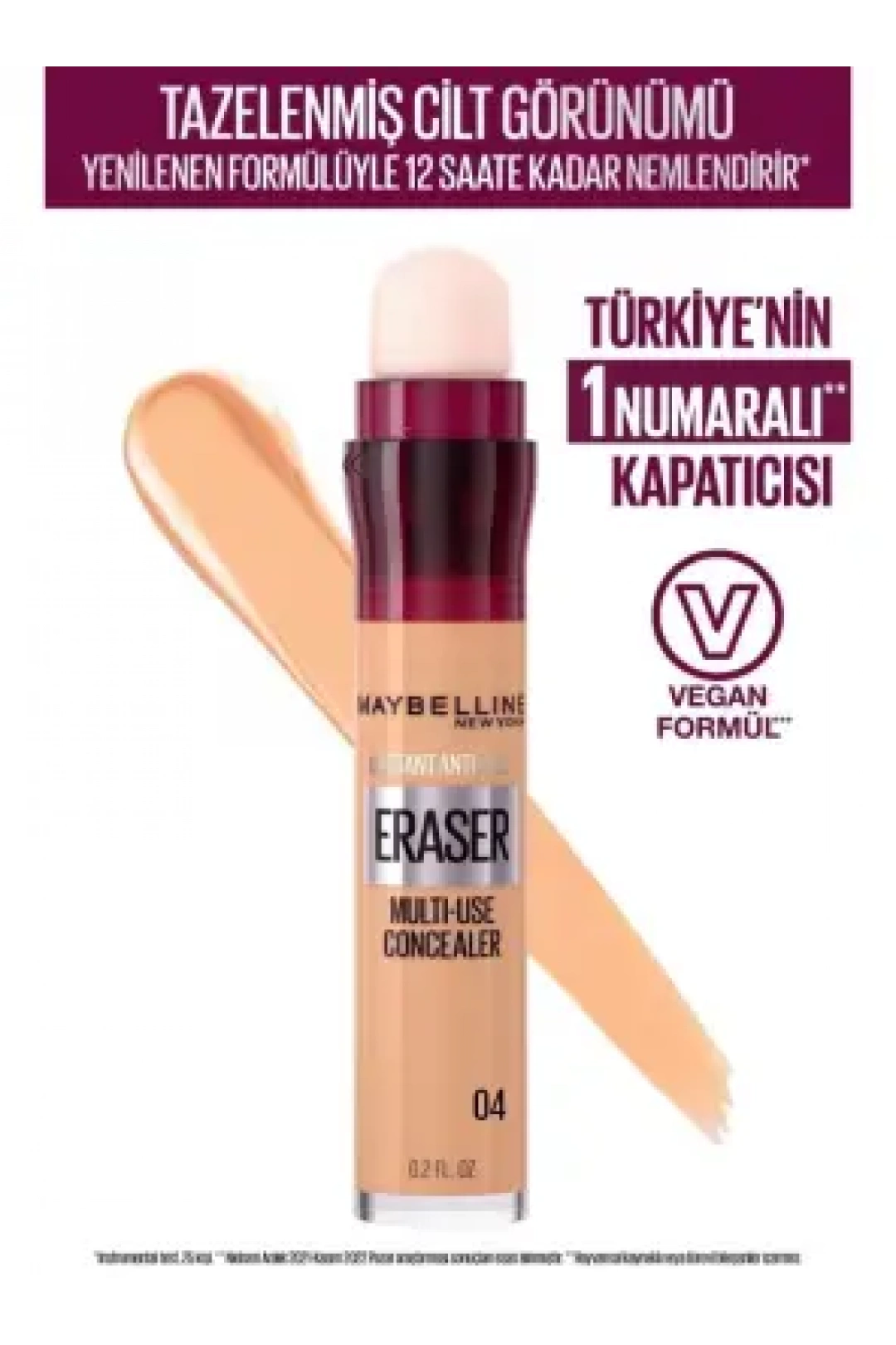 Maybelline New York Instant Anti Age Eraser Kapatıcı - 04 Honey 6.8 ml