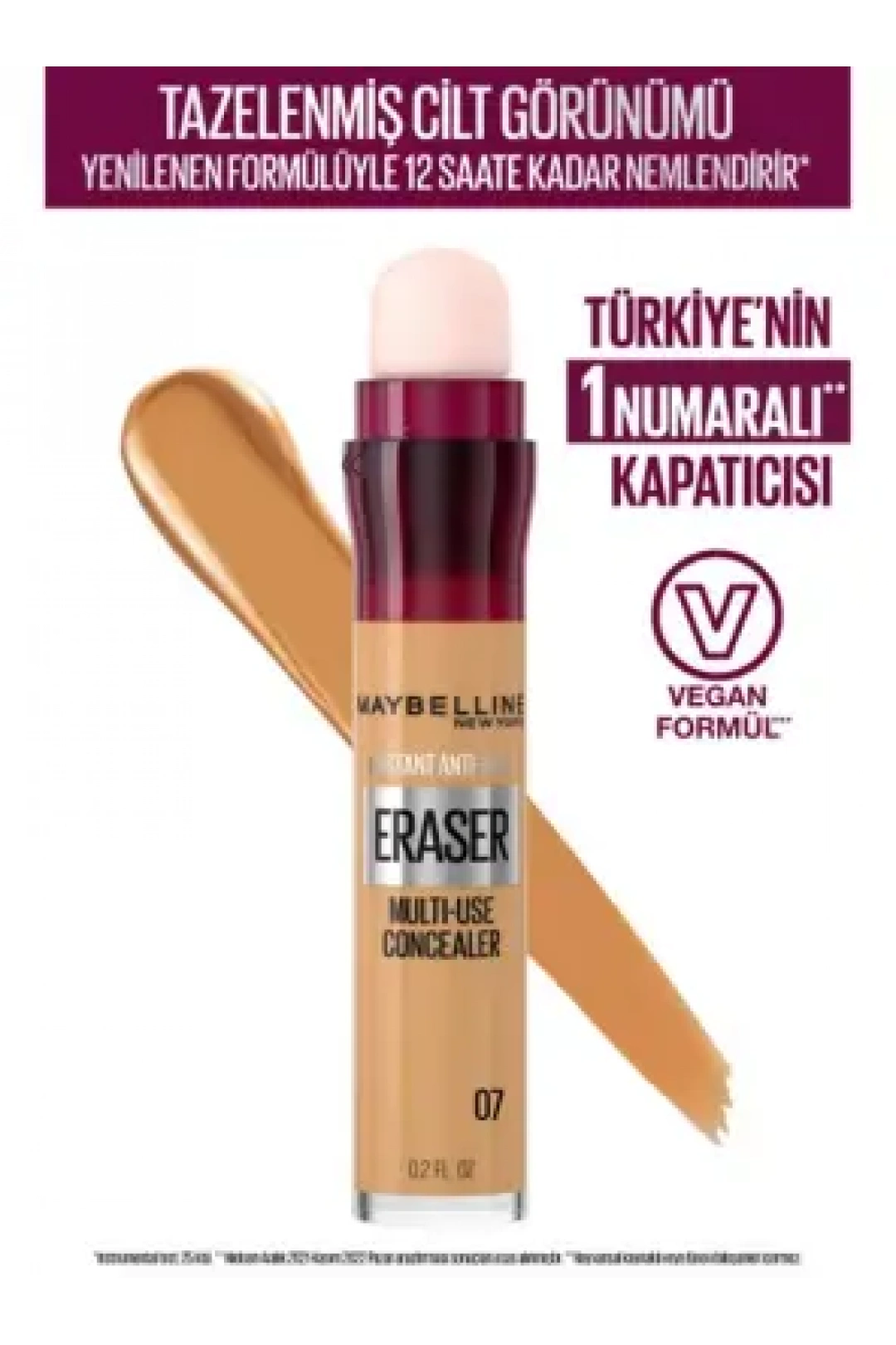 Maybelline New York Instant Anti Age Eraser Kapatıcı - 07 Sand 6.8 ml