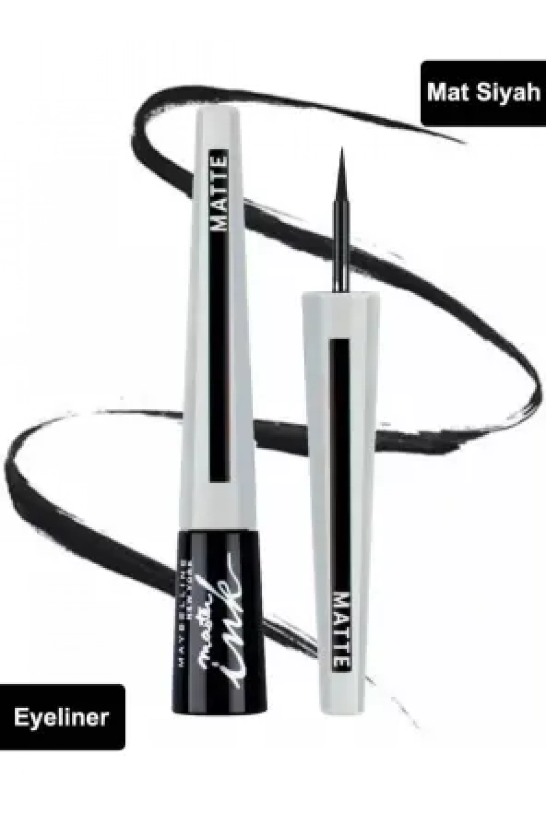 Maybelline New York Lasting Drama Mat Siyah Eyeliner