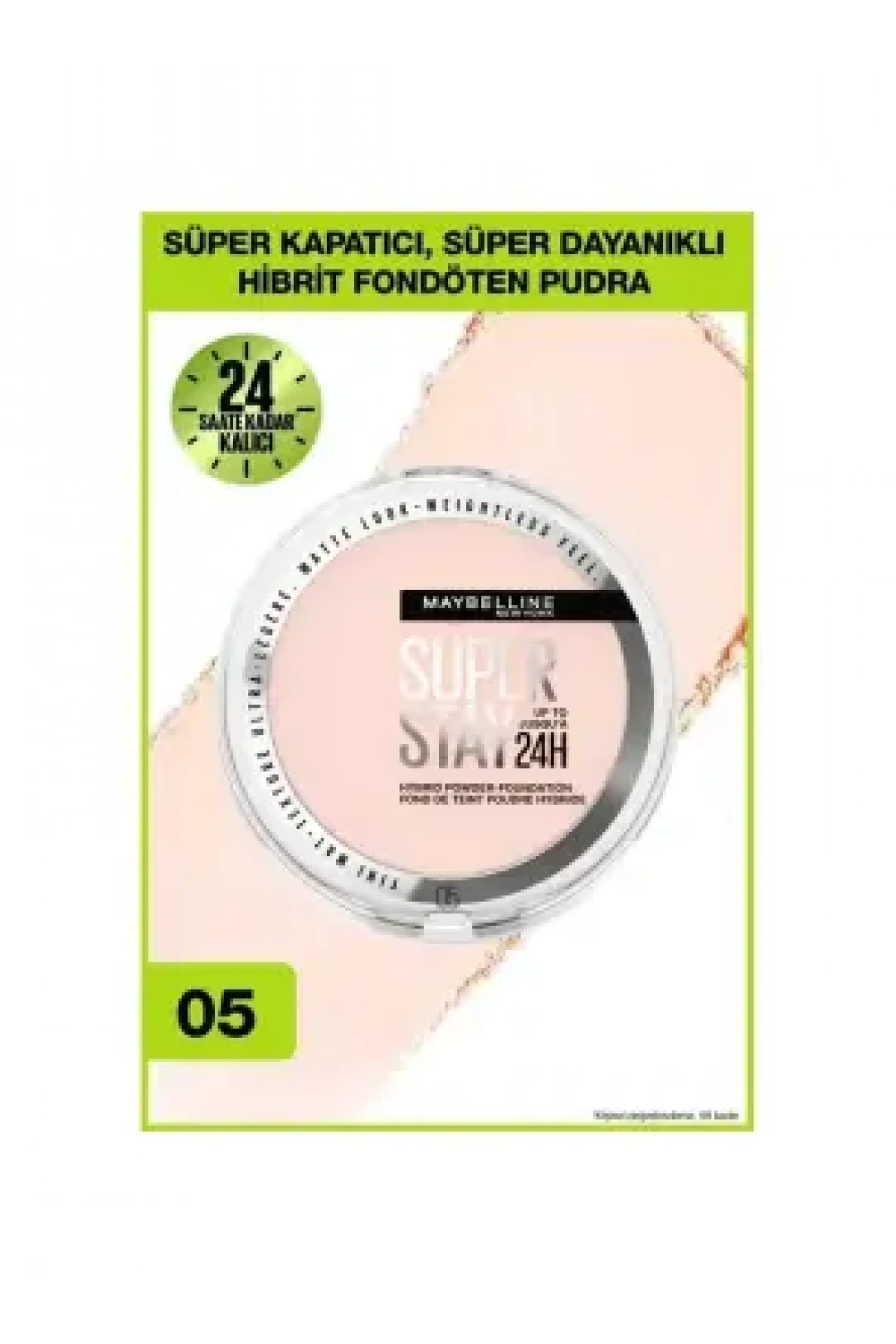 Maybelline New York Superstay Hibrit Pudra-Fondöten - 05 9gr