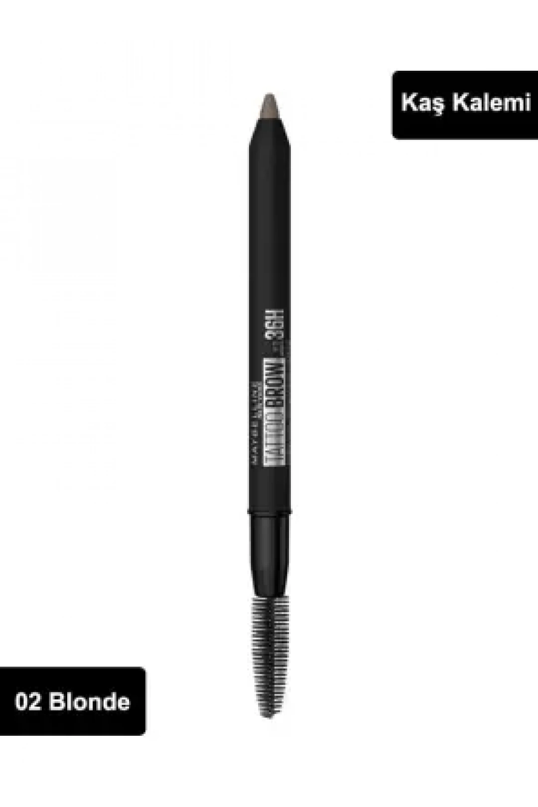 Maybelline New York Tattoo Brow 36H Kaş Kalemi 02 Blonde
