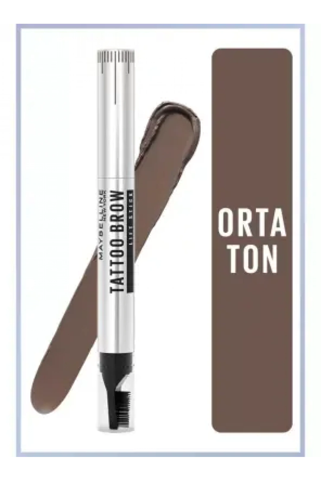 Maybelline New York Tattoo Brow Lift Kaş Kalemi- 03 Medium Brown -Orta Ton-
