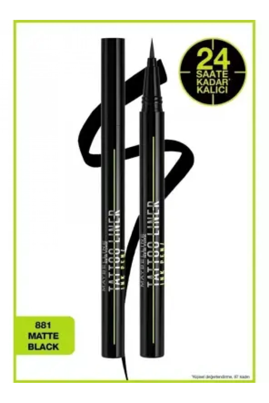 Maybelline New York Tattoo Liner Ink Pen - 881 Matte Black