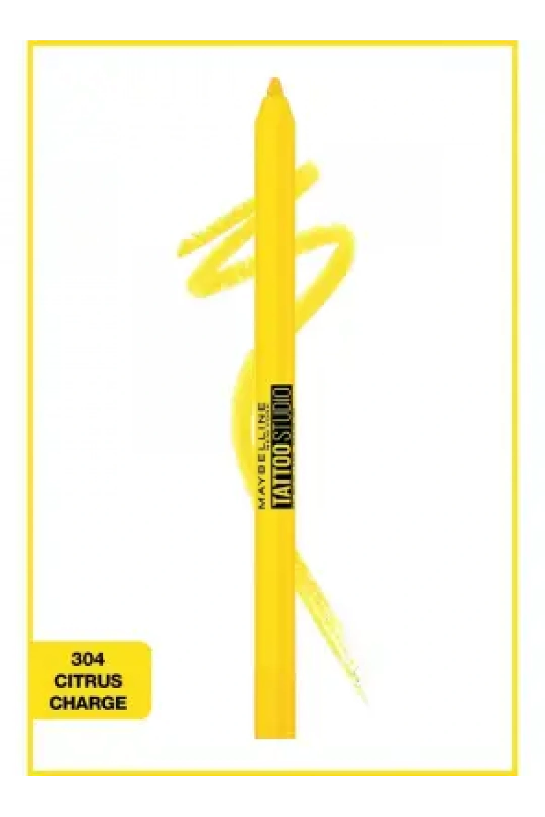 Maybelline New York Tattoo Liner Jel Göz Kalemi - Citrus Charge - 304