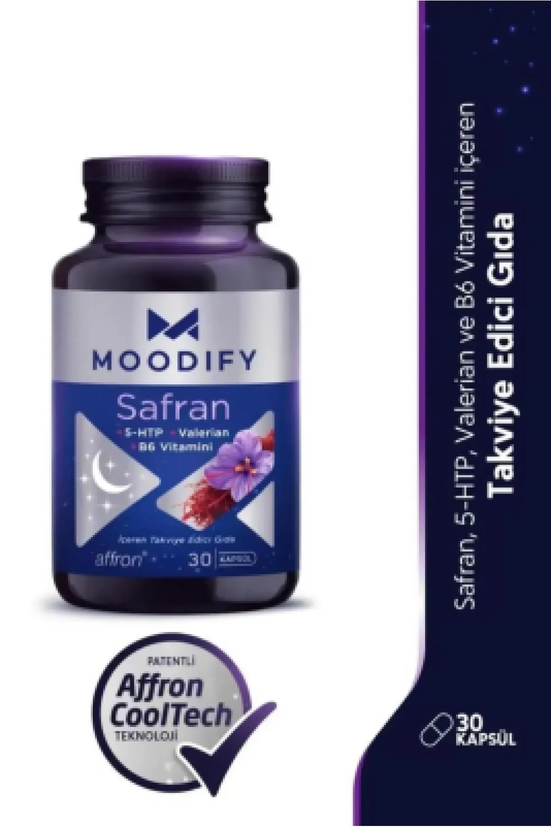 Moodify Safran 30 Kapsül
