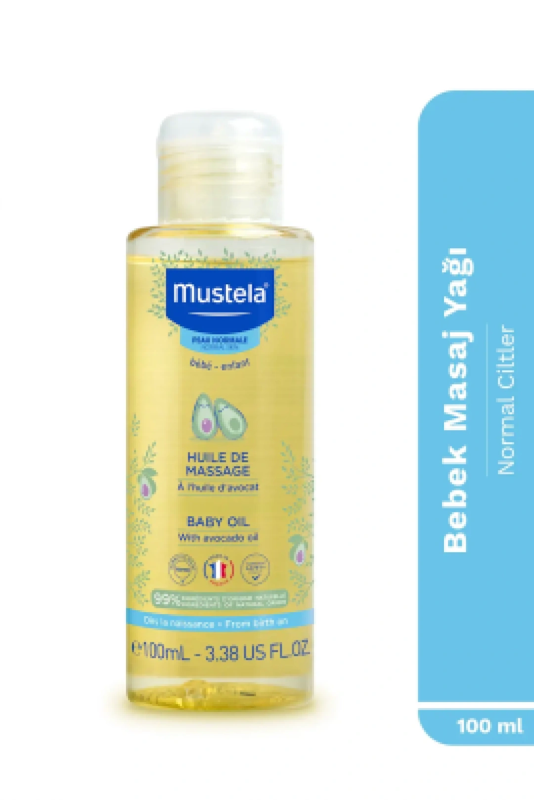 Mustela Baby Oil 100 ml Masaj Yağı