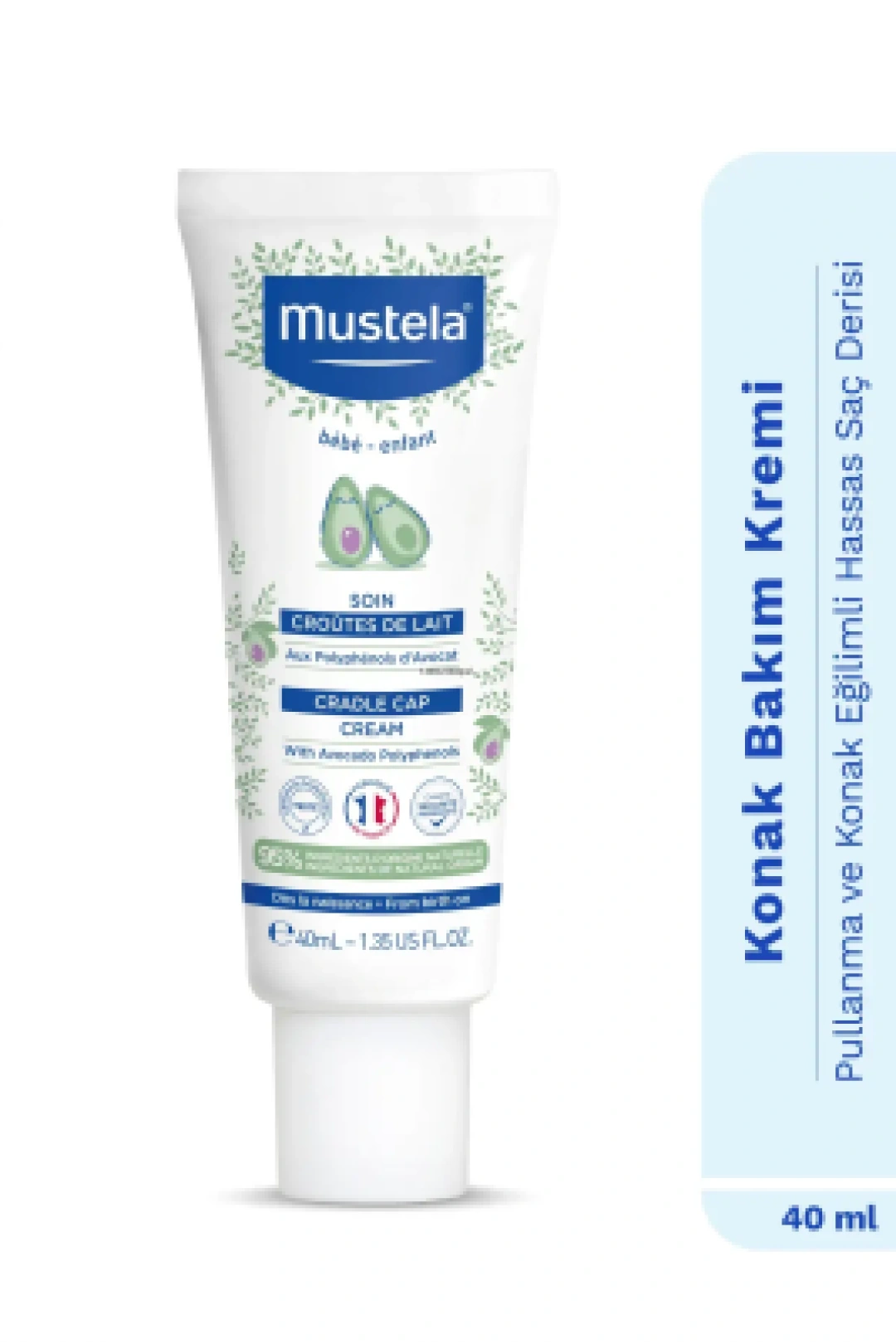 Mustela Cradle Cap Cream 40 ml Konak Kremi